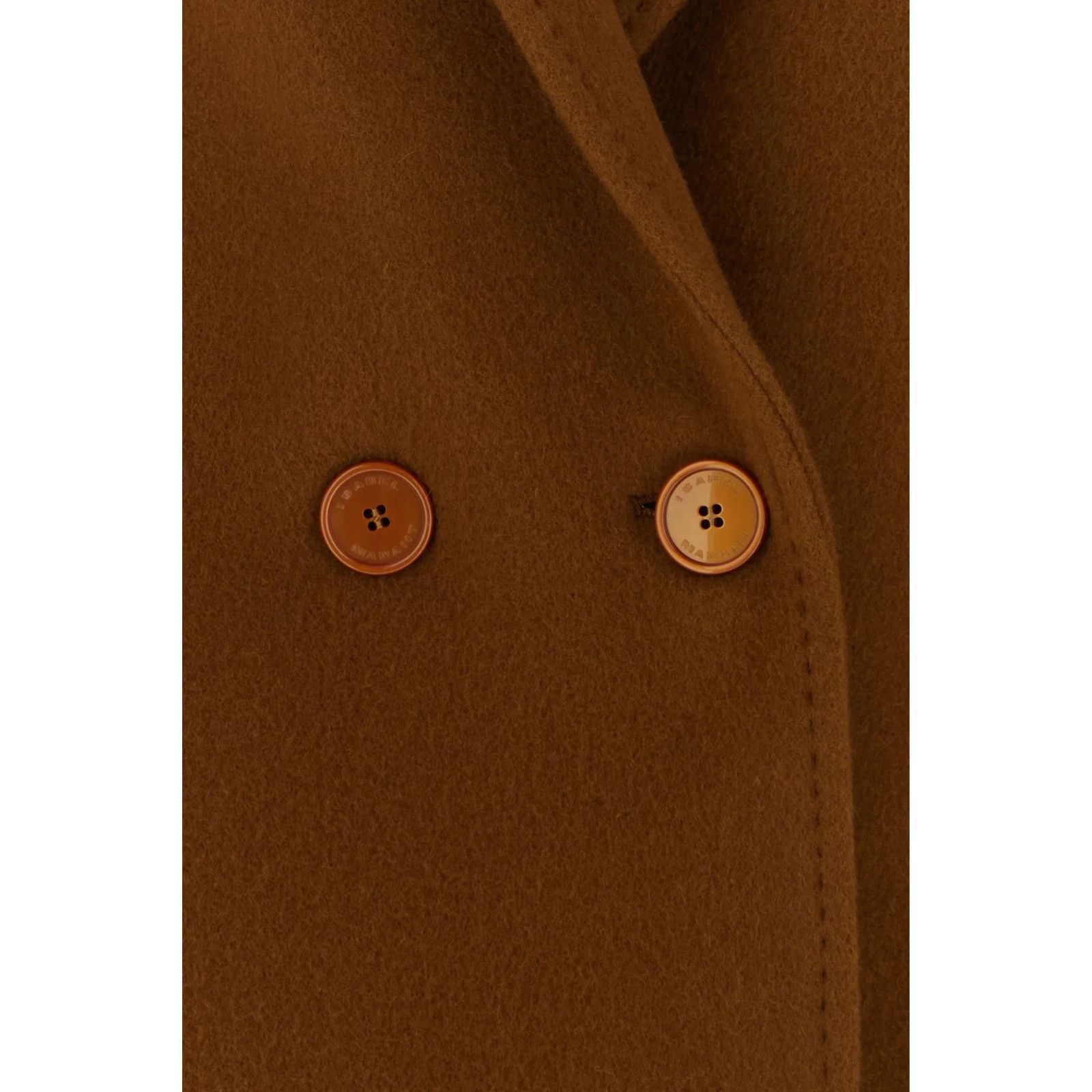 Isabel Marant ISABEL MARANT Efegozi Brown Wool Blend Coat New & Authentic Size ONE SIZE - 3 Thumbnail
