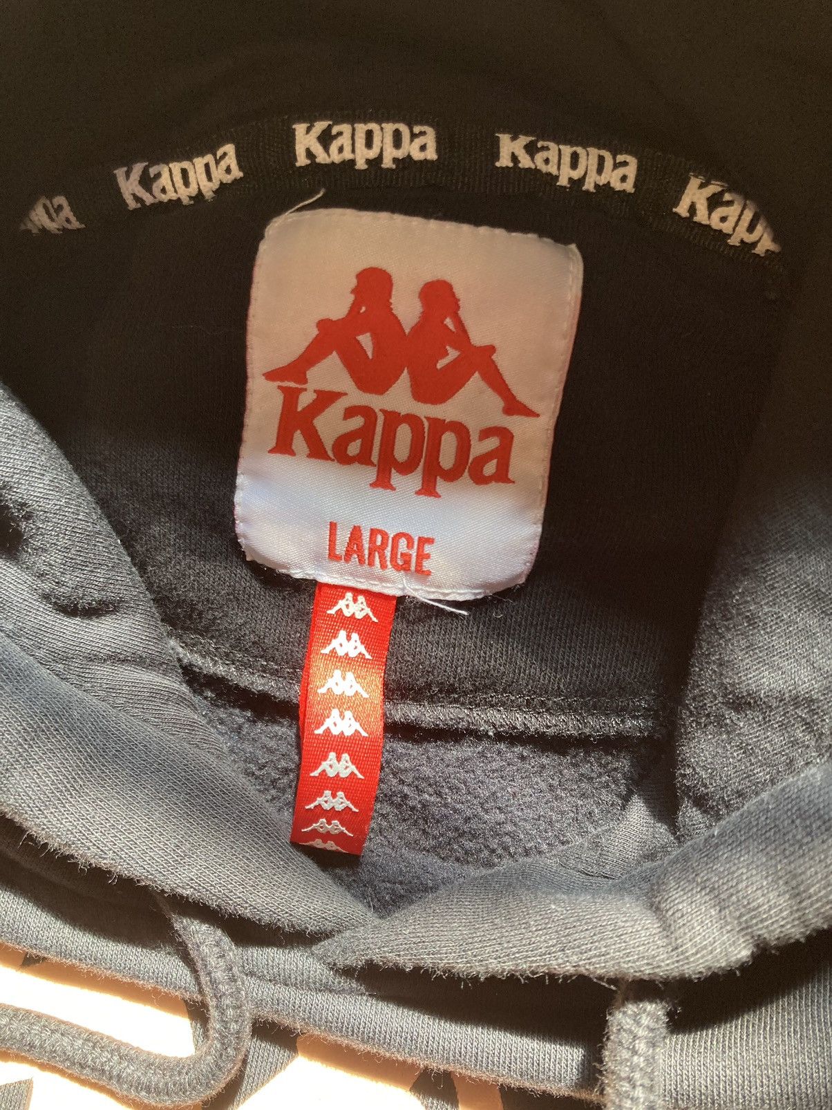Kappa Kappa Hoodie Size US L / EU 52-54 / 3 - 3 Thumbnail