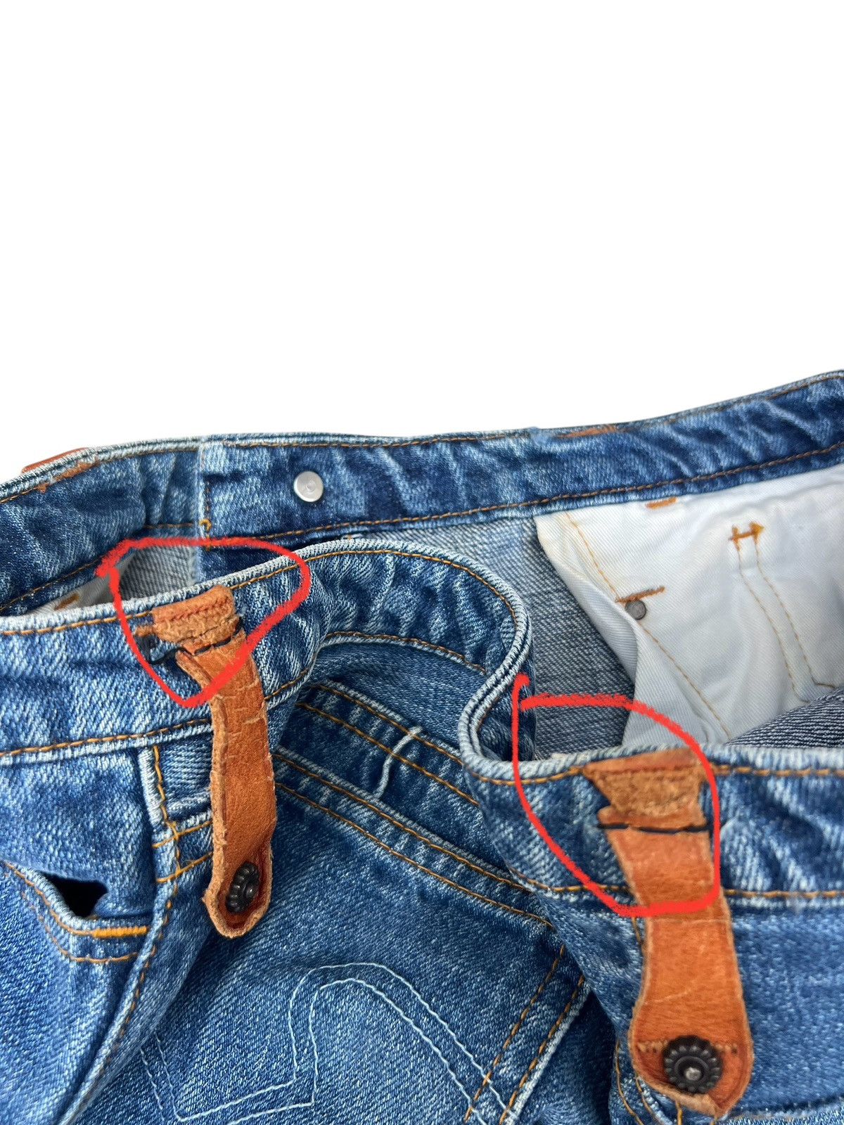 Japanese Brand Obelisk Japan Faded Denim Bootcut Jeans Size 32" / US 10 / IT 46 - 19 Thumbnail