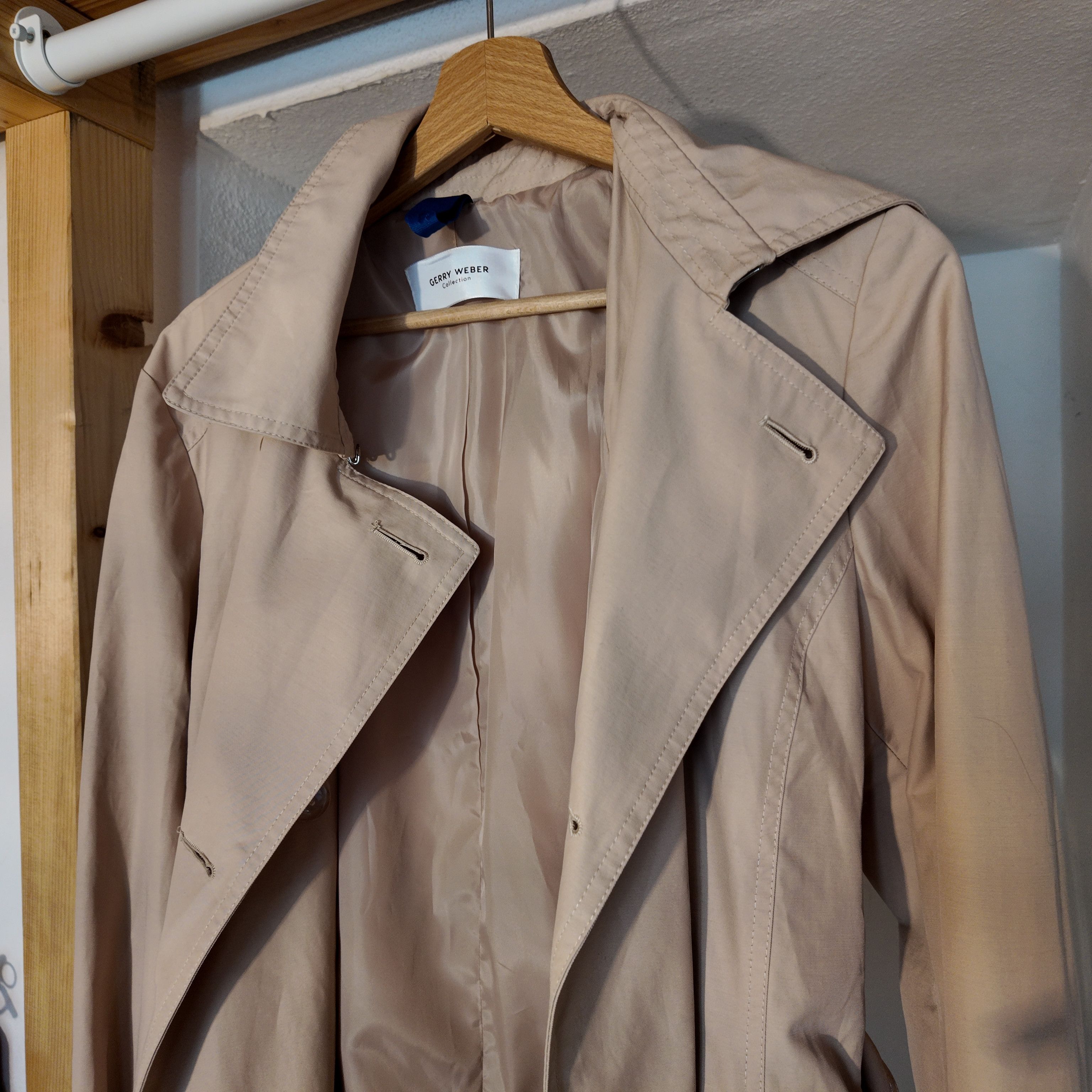 Gerry Weber Gerry Weber Collection Trench Coat Beige Size 40 Size L / US 10 / IT 46 - 2 Thumbnail