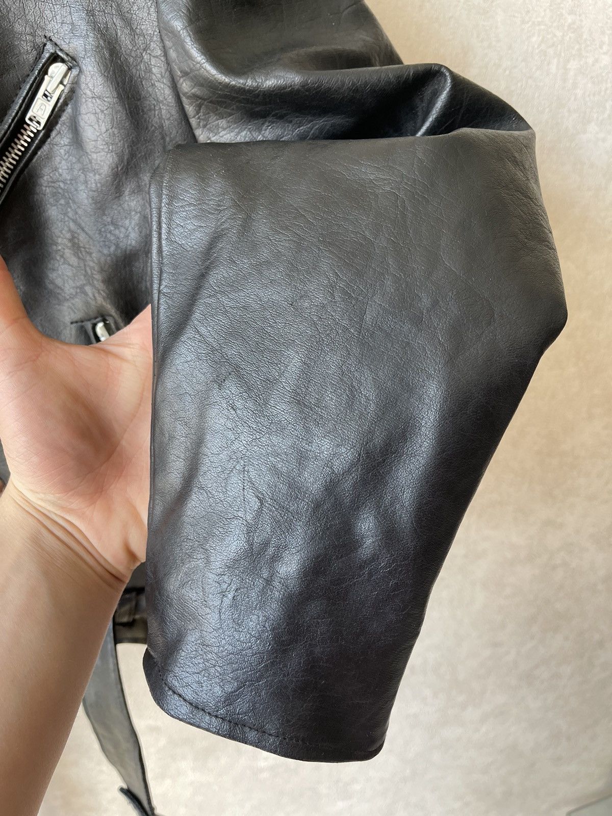 Vintage Vintage Faux Leather Perfecto Biker Jacket / Double Rider Size XS / US 0-2 / IT 36-38 - 8 Thumbnail