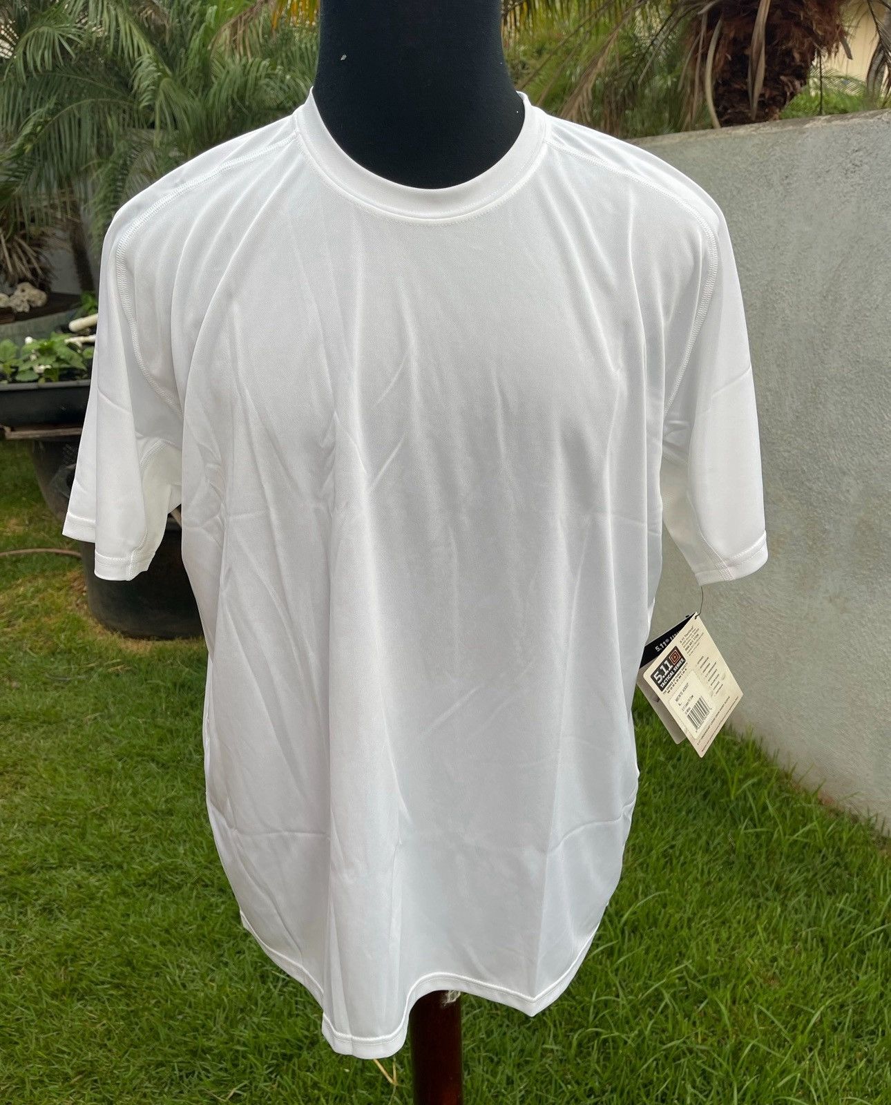 5.11 New 5.11 Tactical T-Shirt Undergear Loose Crew White Mens L Size US L / EU 52-54 / 3 - 1 Thumbnail