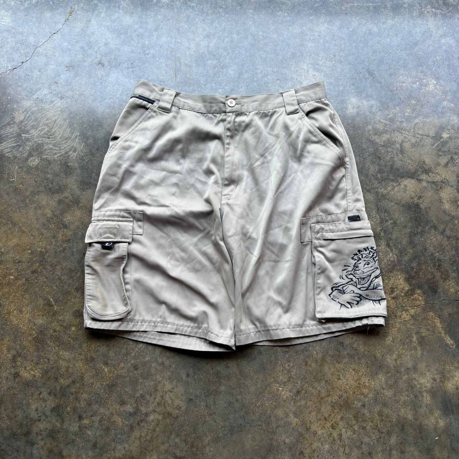 Southpole Cool Vintage Y2K Embroidered Surf Style Shorts Size US 38 / EU 54 - 1 Thumbnail