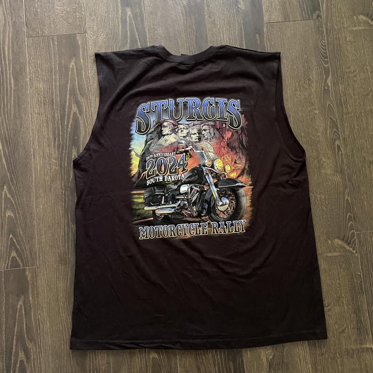 Other sturgis muscle shirt mount rushmore head print Size US XL / EU 56 / 4 - 1 Thumbnail