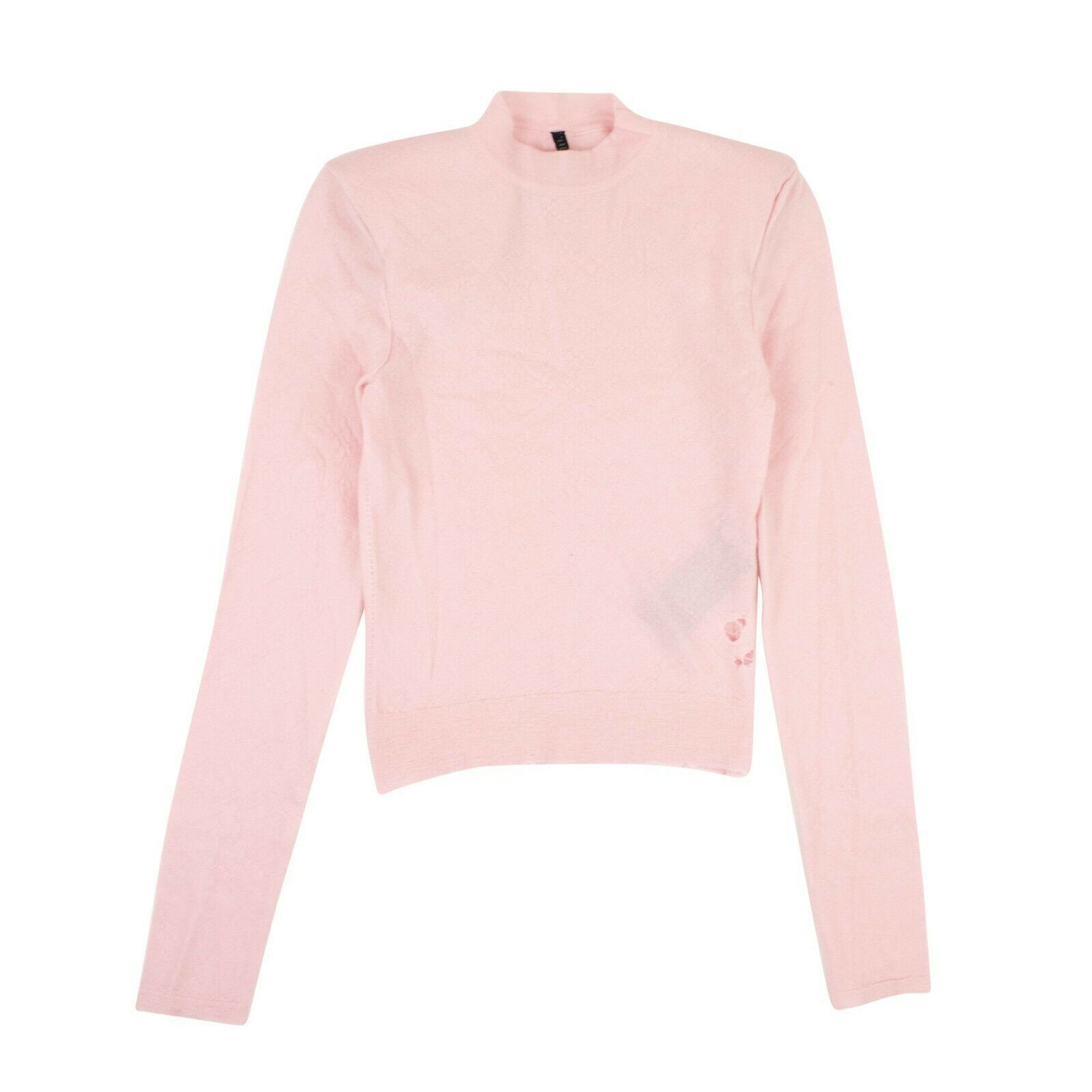 image of Unravel Project Pink Cashmere Destroyed Detail Sweater Size Xs, Women's