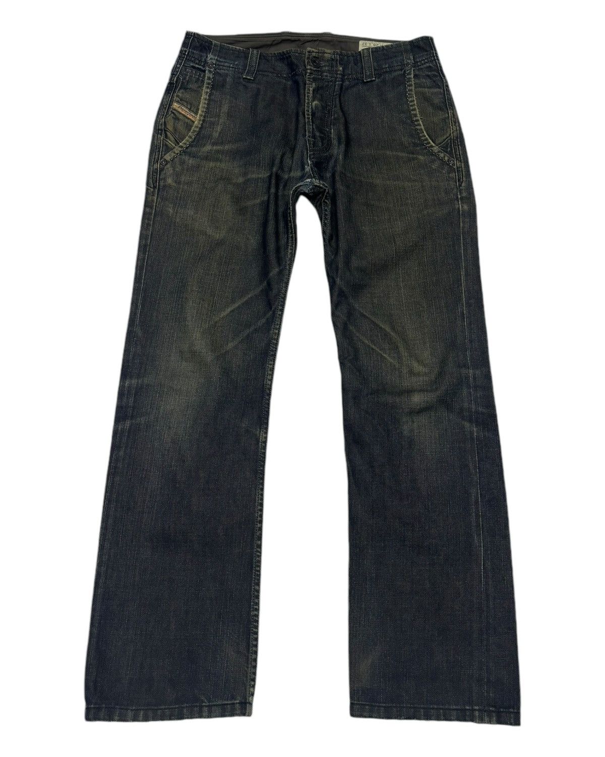 Diesel Vintage Diesel Distressed Repaired Denim Jeans Size US 30 / EU 46 - 1 Thumbnail