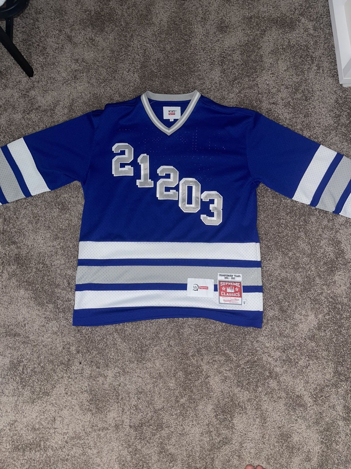 Mitchell & Ness × Supreme × Wtaps Supreme Mitchell & Ness