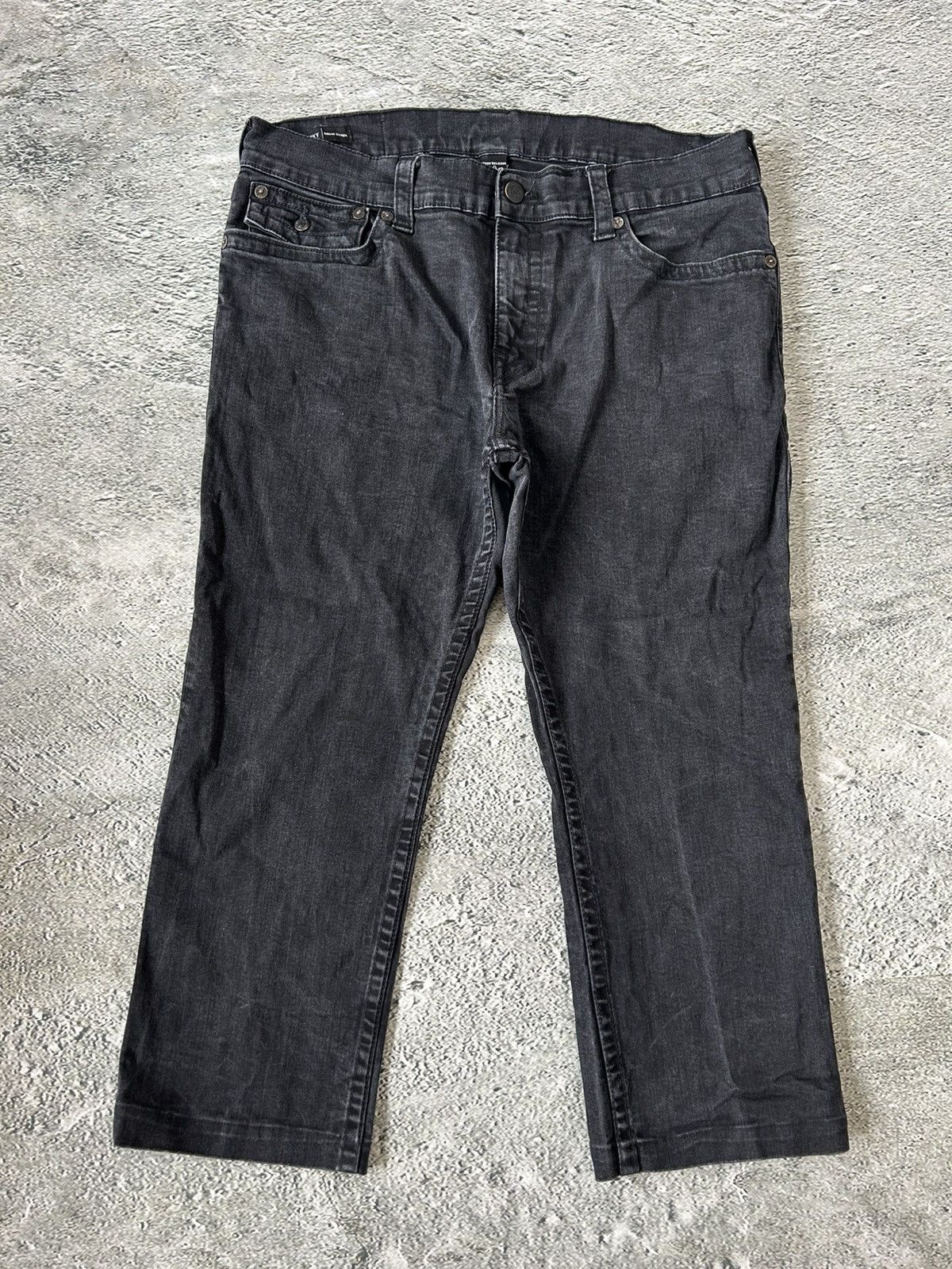 True Religion × Vintage True Religion vintage black jeans denim pants Y2K Ricky Size US 38 / EU 54 - 6 Thumbnail