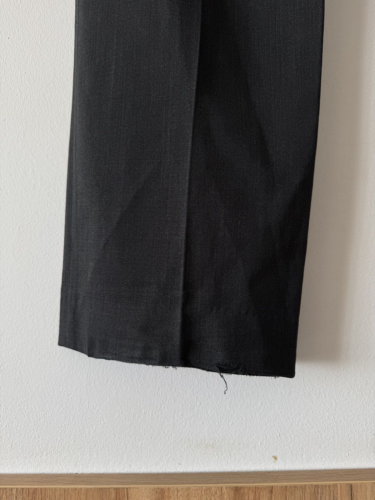 Prada 🔥 Prada Dark Grey Wool Trousers Size US 36 / EU 52 - 3 Thumbnail