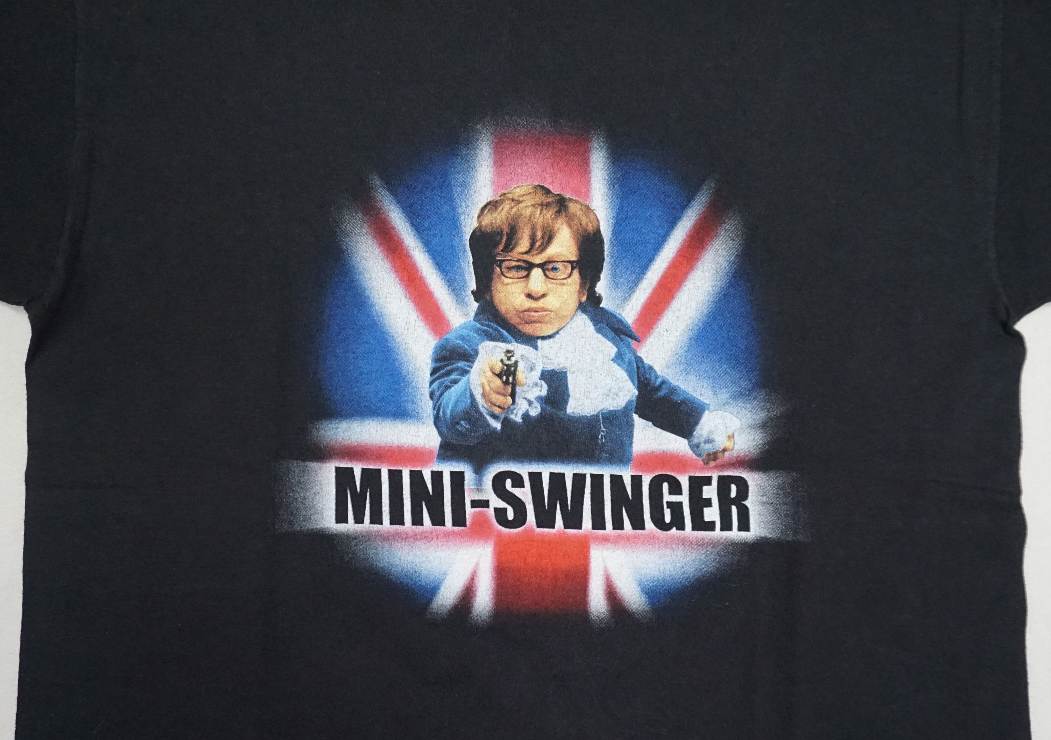 Vintage 00's Austin Powers "Mini Swinger" Promo T-shirt Size US L / EU 52-54 / 3 - 2 Thumbnail