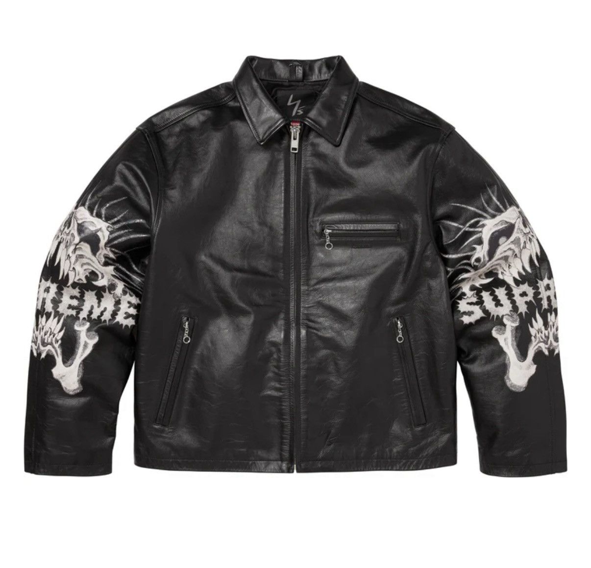 Yohji Yamamoto Y's For Men Red Label Leather Jacket | Grailed