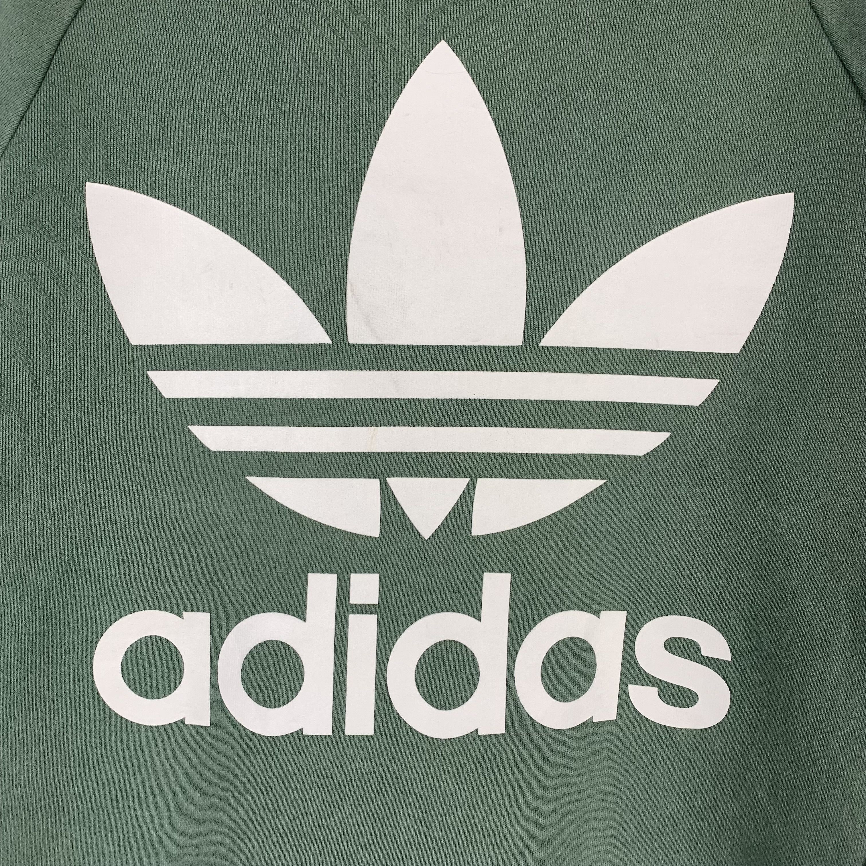 Adidas Adidas Oversized Crewneck Sweatshirt Size US S / EU 44-46 / 1 - 2 Thumbnail