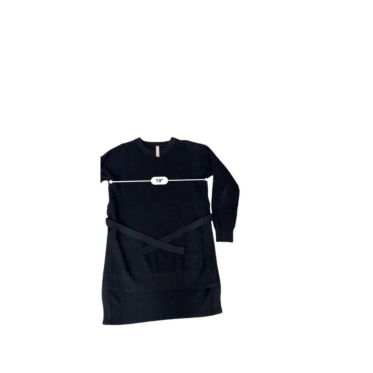 Athleta Athleta Women's Black Cable Knit Sweater Dress Size M Medium Size M / US 6-8 / IT 42-44 - 5 Thumbnail
