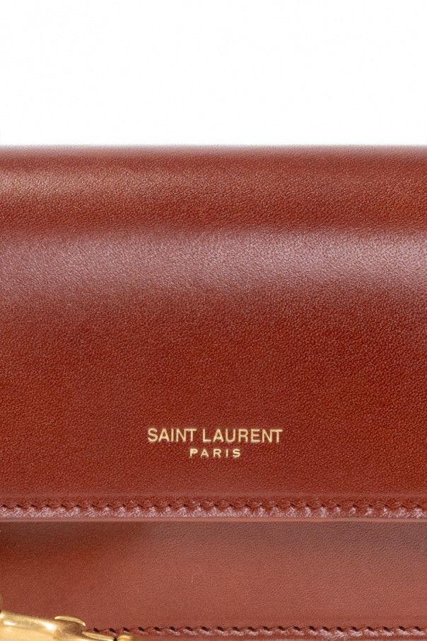 Saint Laurent Paris o1b1hav110525 668865 Size: OS / Sunglasses Case Leather Size ONE SIZE - 6 Thumbnail