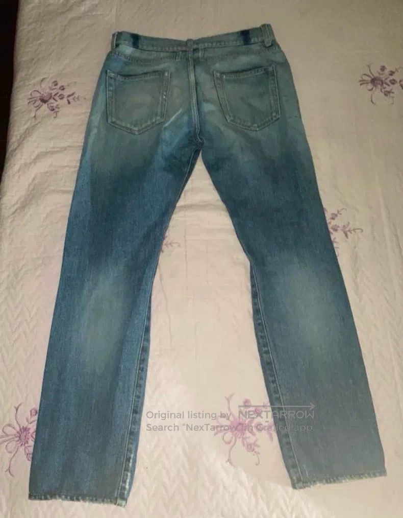 Saint Laurent Paris Saint Laurent Paris Classic wash cut denim jeans i Size US 32 / EU 48 - 3 Thumbnail