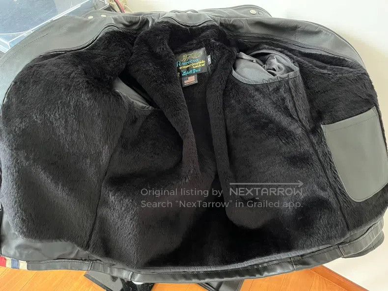 Schott Schott Classic Carefree Knight castrated cowhide motorcycl Size US M / EU 48-50 / 2 - 4 Thumbnail