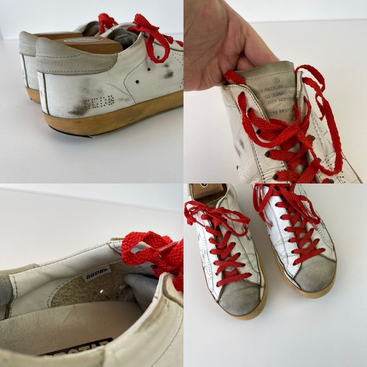 Golden Goose Golden Goose Superstar GGDB Low Trainers Leather Sneakers Size US 9 / EU 42 - 7 Thumbnail