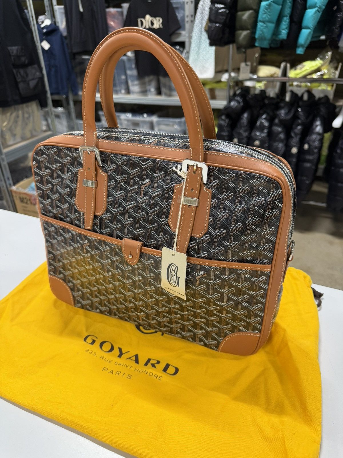 Goyard Goyard Ambassade PM documente Briefcase NEW Size ONE SIZE - 2 Thumbnail