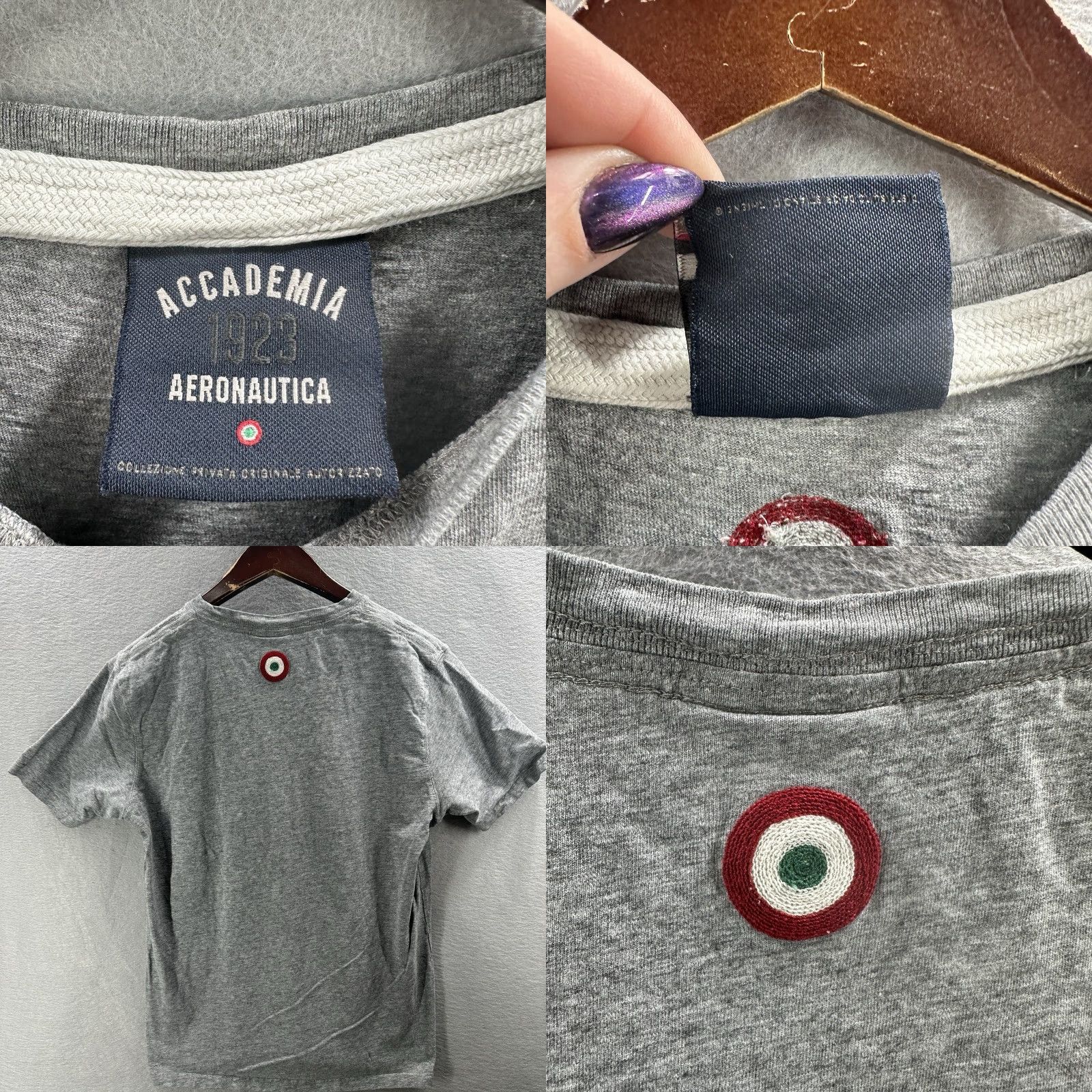 Aeronautica Militare Aeronautica Militare Academia Mens Medium Embroidered Logo T-Shirt Size US M / EU 48-50 / 2 - 8 Thumbnail