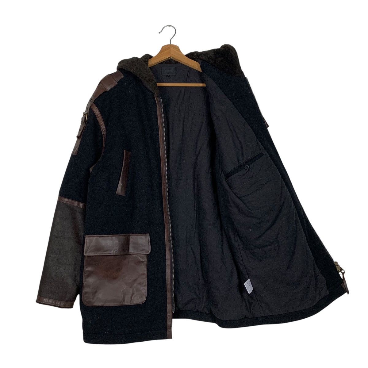 Japanese Brand Japanese Brand Acoustic Wool Leather Jacket Size US M / EU 48-50 / 2 - 10 Thumbnail