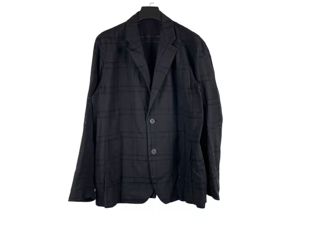 Issey Miyake Issey Miyake Mainline Plaid Blazer J31 Size US XL / EU 56 / 4 - 1 Thumbnail