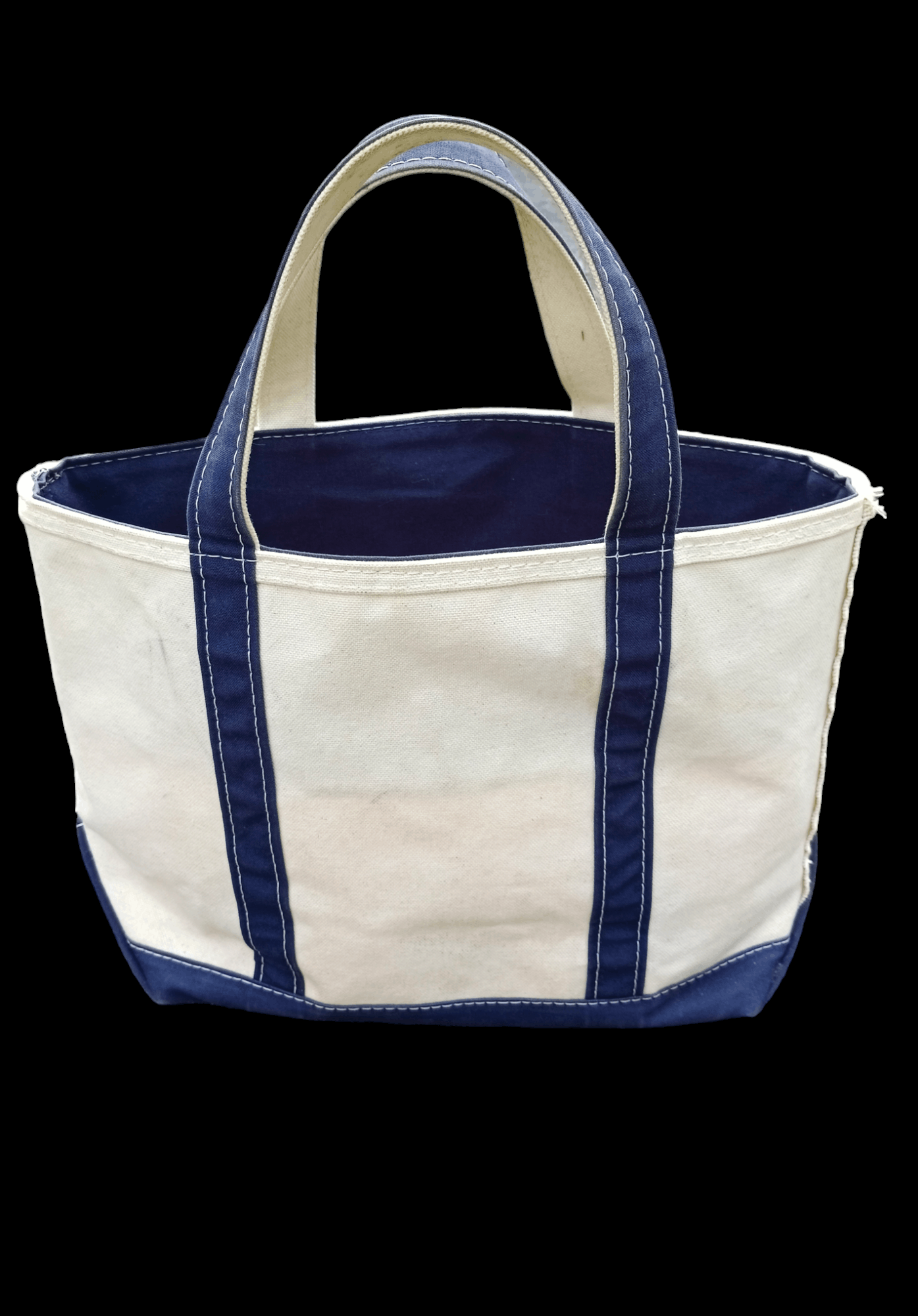L.L. Bean VINTAGE 70s L.L BEAN TWO TONE HUGE TOTE BAG Size ONE SIZE - 1 Thumbnail