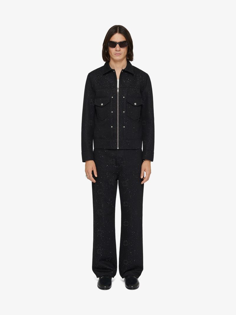 Givenchy o1w1db10426 Relaxed Fit Denim Pants in Black Size US 32 / EU 48 - 2 Thumbnail