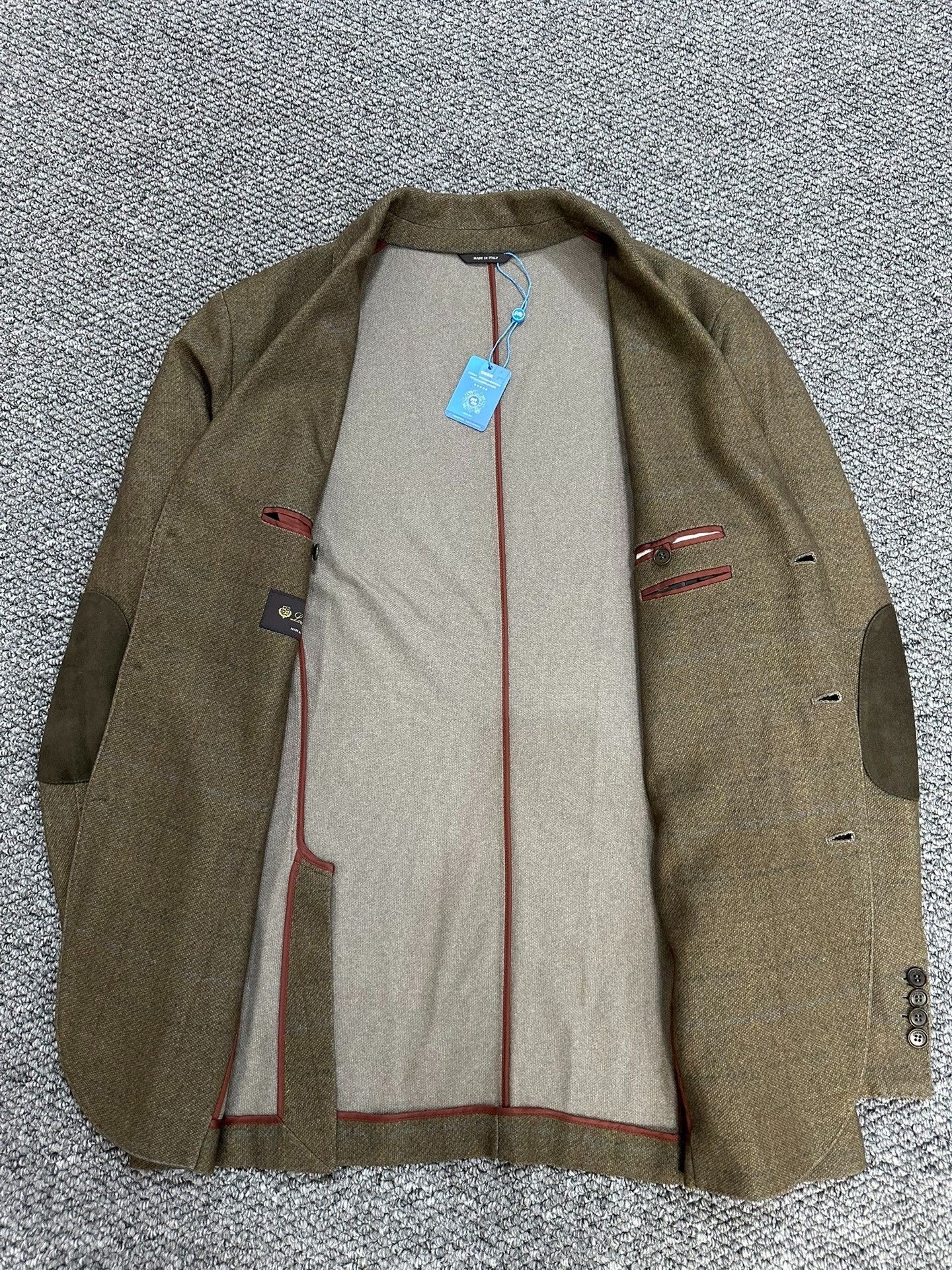 Loro Piana Loro Piana Cashmere Silk Blend Blazer Size US L / EU 52-54 / 3 - 4 Thumbnail