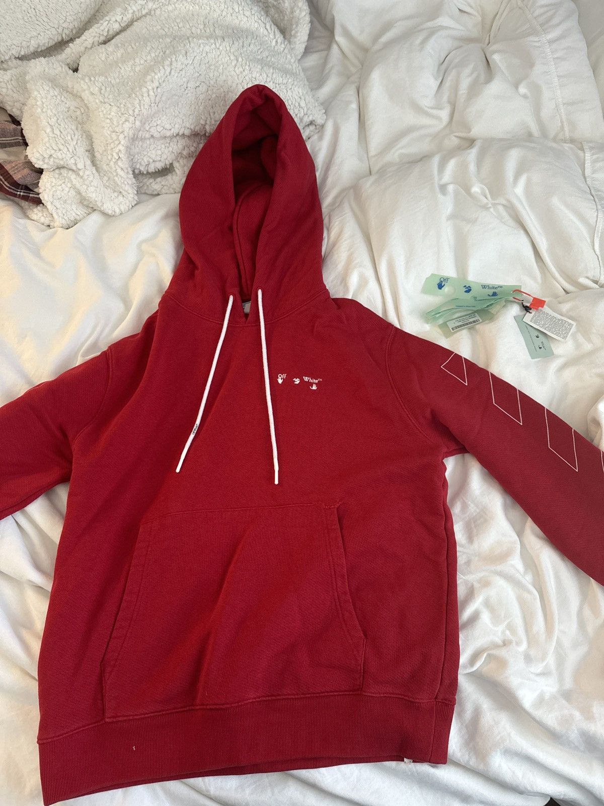 Off-White Off White Hoodie Size US L / EU 52-54 / 3 - 1 Thumbnail