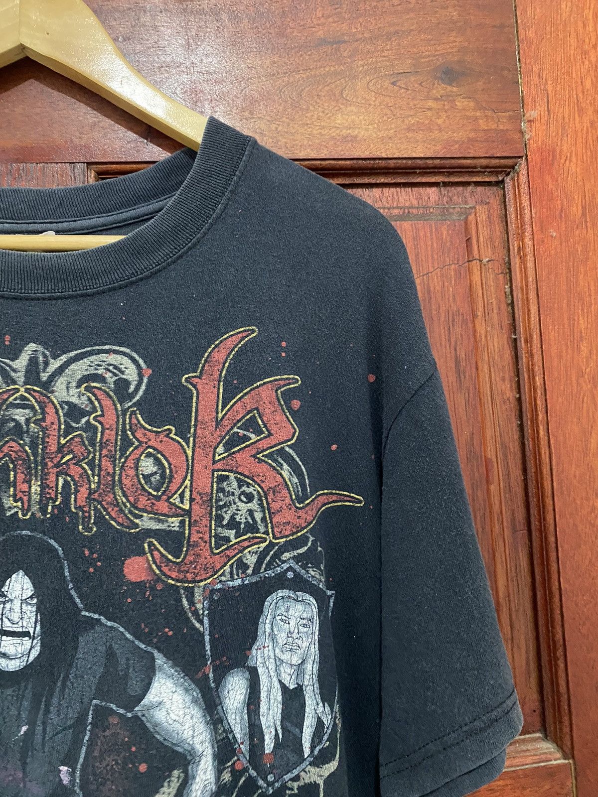 Band Tees Metalocalypse Dethklok 2003 Rare Design T-shirt Size US L / EU 52-54 / 3 - 4 Thumbnail