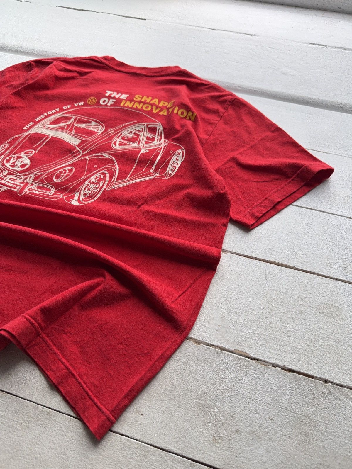 Vintage Vintage 90s Promo Logo Volkswagen Beetle Racing T shirt Size US L / EU 52-54 / 3 - 8 Thumbnail
