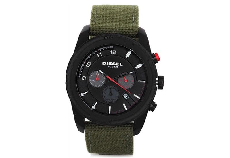 Diesel DIESEL WATCH Olive Green x Red DZ4189 (Casio Seiko G-Shock) Size ONE SIZE - 1 Thumbnail