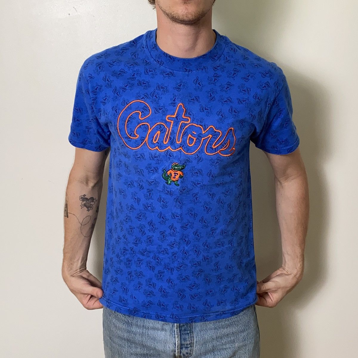 Hanes Hanes Beefy Florida Gators Rare Vintage T Shirt Size US M / EU 48-50 / 2 - 1 Thumbnail