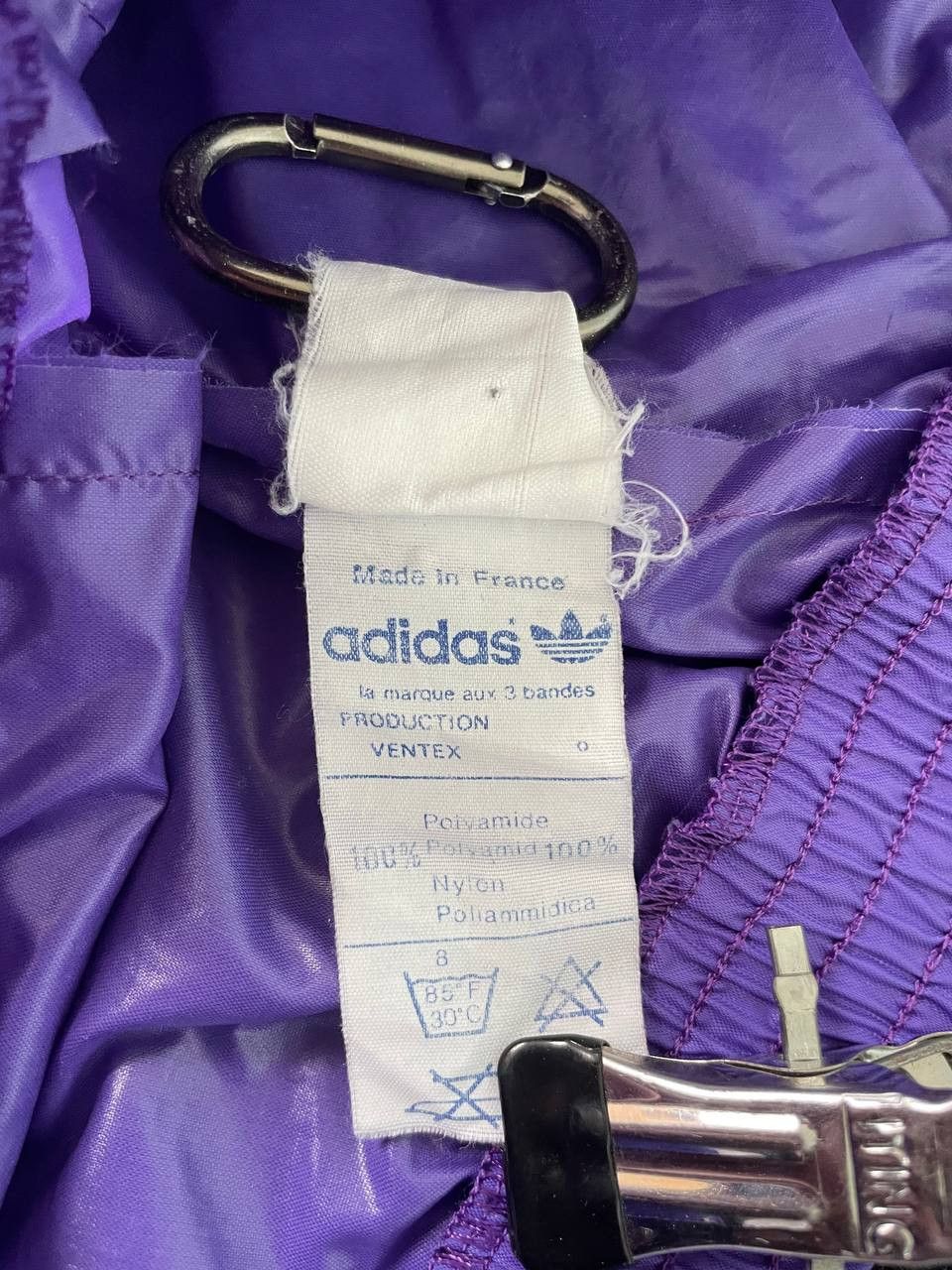 Adidas Vintage Adidas Ventex Nylon Track Pants Joggers 80s Size US 30 / EU 46 - 7 Thumbnail