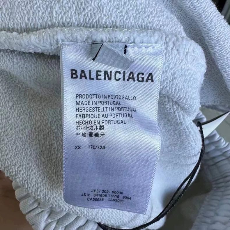 Balenciaga Balenciaga size XS New Grey and Blue Coke Shorts Size US 27 - 4 Thumbnail