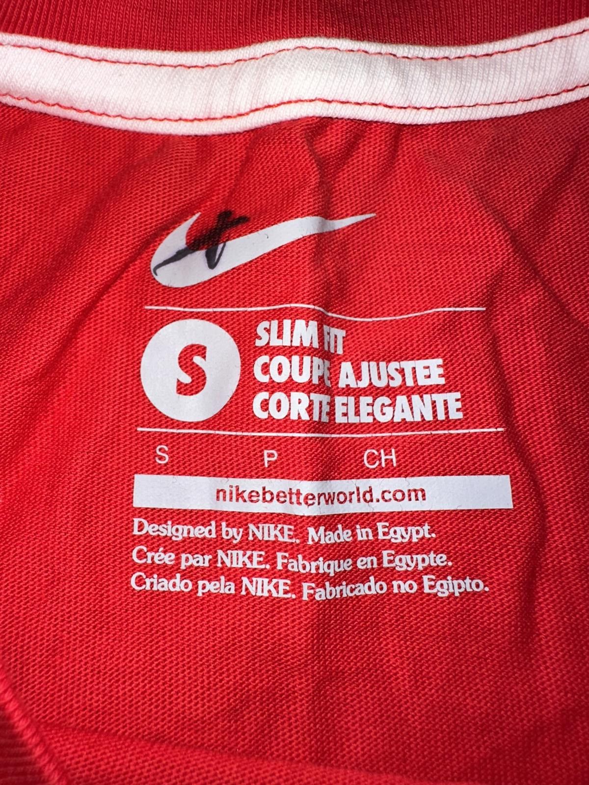 Nike Vintage Rare Nike Men’s Team England Soccer Core Crest Red Tee Size US S / EU 44-46 / 1 - 2 Thumbnail