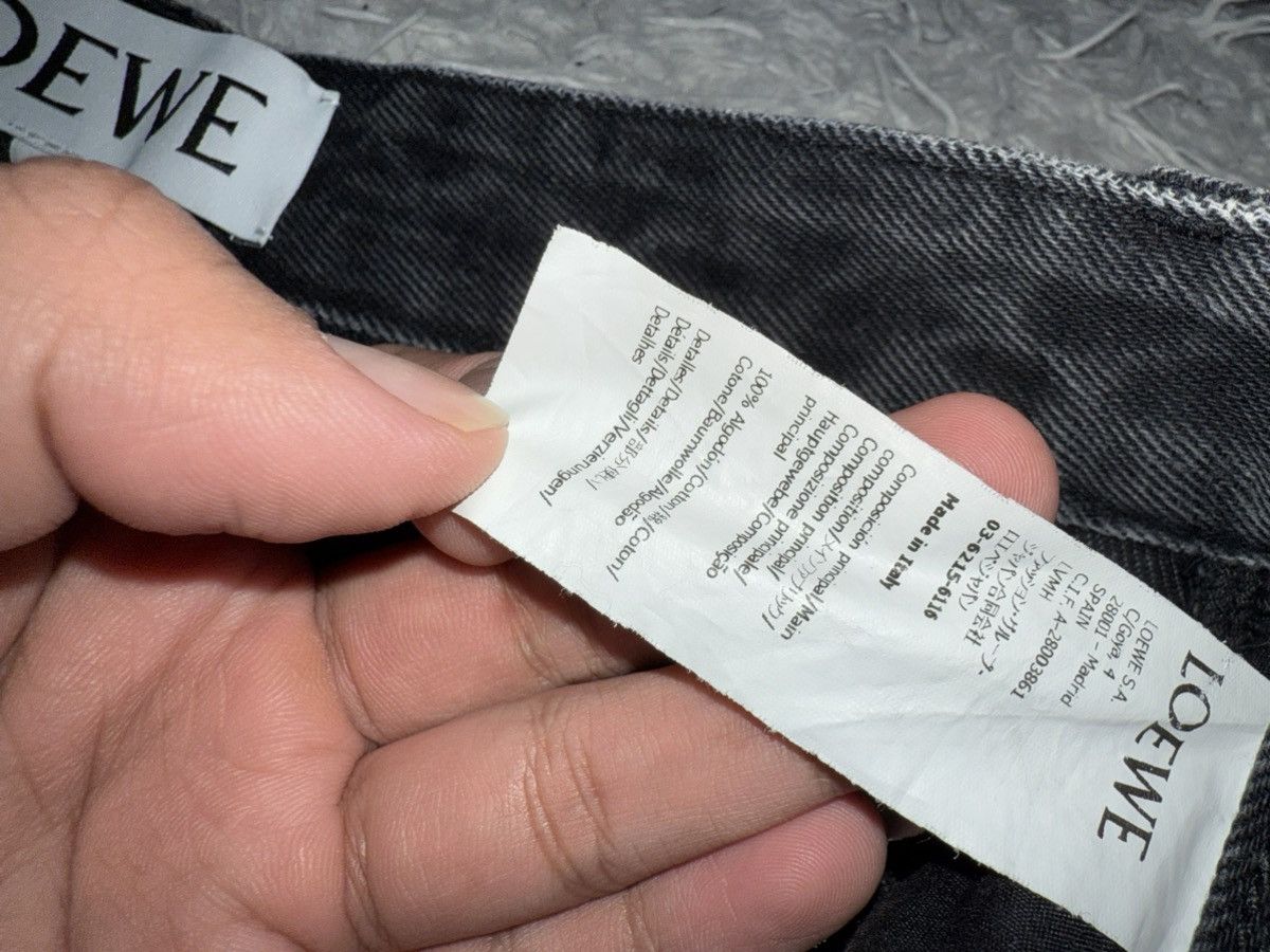 Loewe Loewe Anagram Black Jeans Size US 44 / EU 60 - 4 Thumbnail