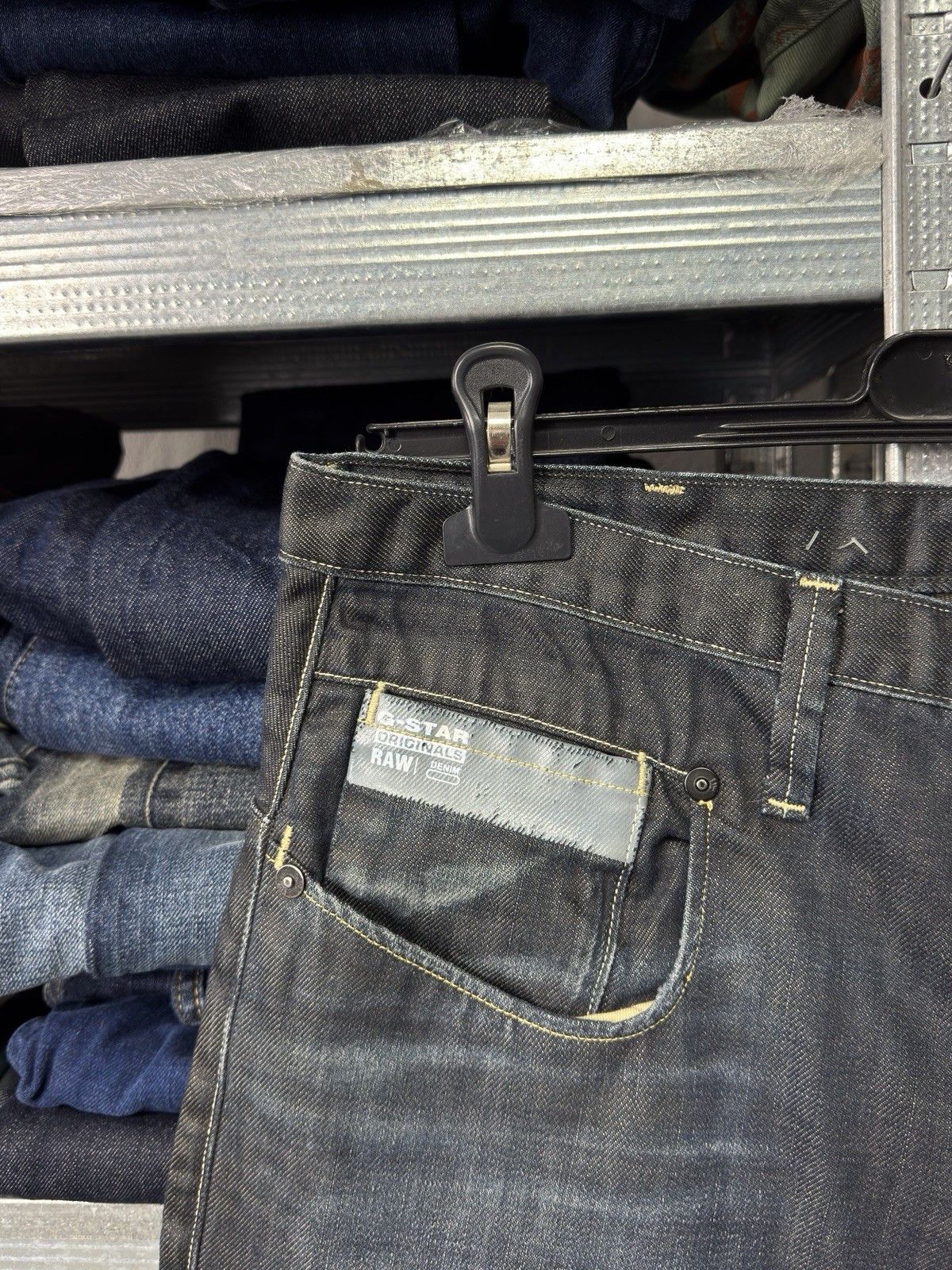 G-Star G-Star Raw Blade Men Straight Loose Jeans Size US 32 / EU 48 - 11 Thumbnail