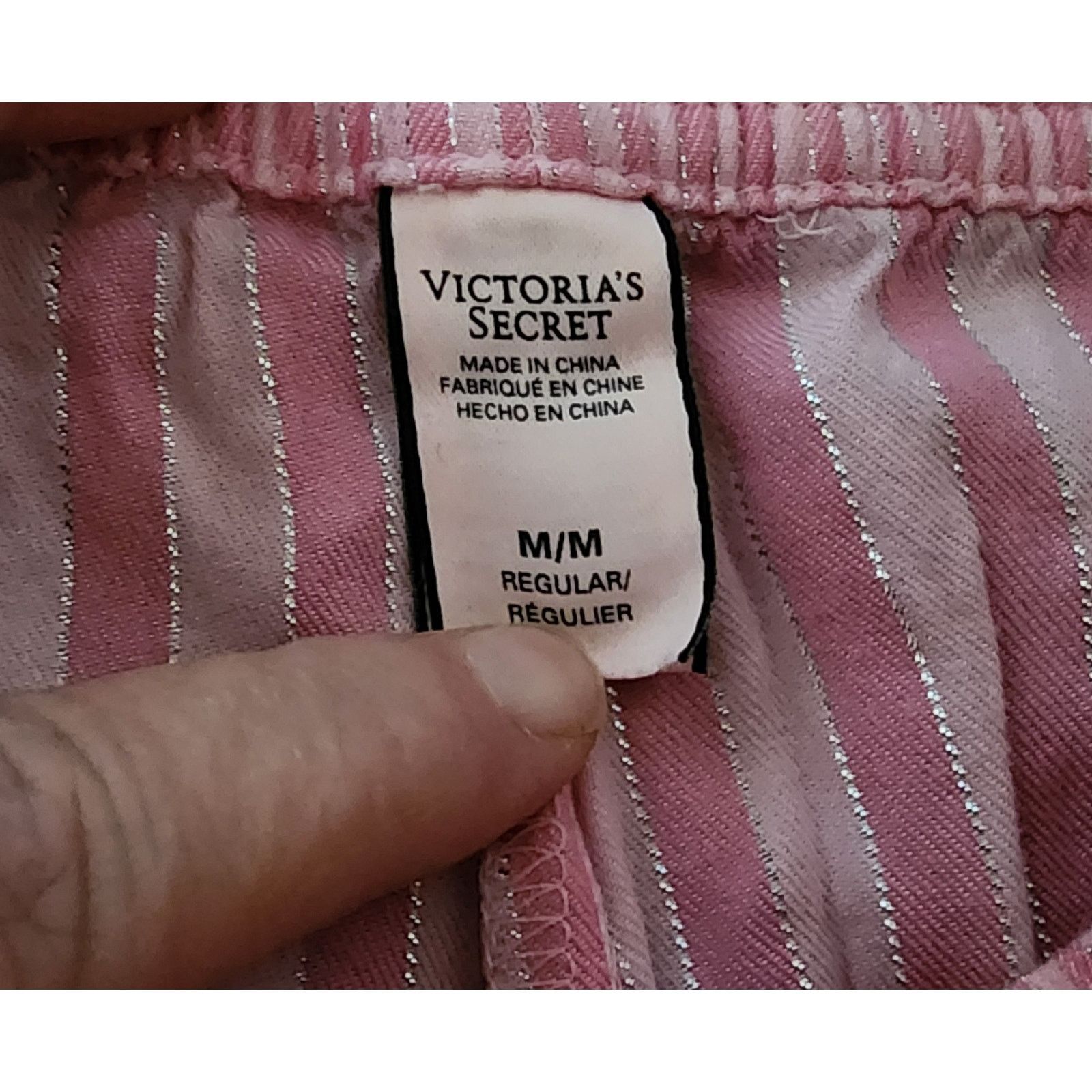Victoria's Secret Victoria Secret Pajama Pants Size medium Womens pink Size ONE SIZE - 3 Thumbnail