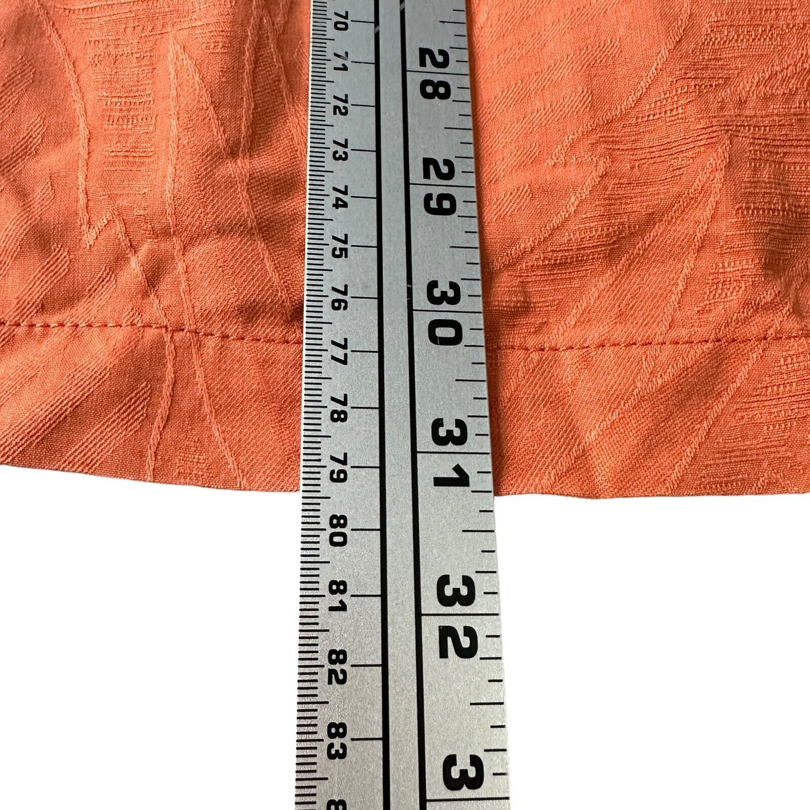 Tommy Bahama Tommy Bahama Shirt Men's XL Coral 100% Silk Short Sleeve Size US XL / EU 56 / 4 - 10 Thumbnail