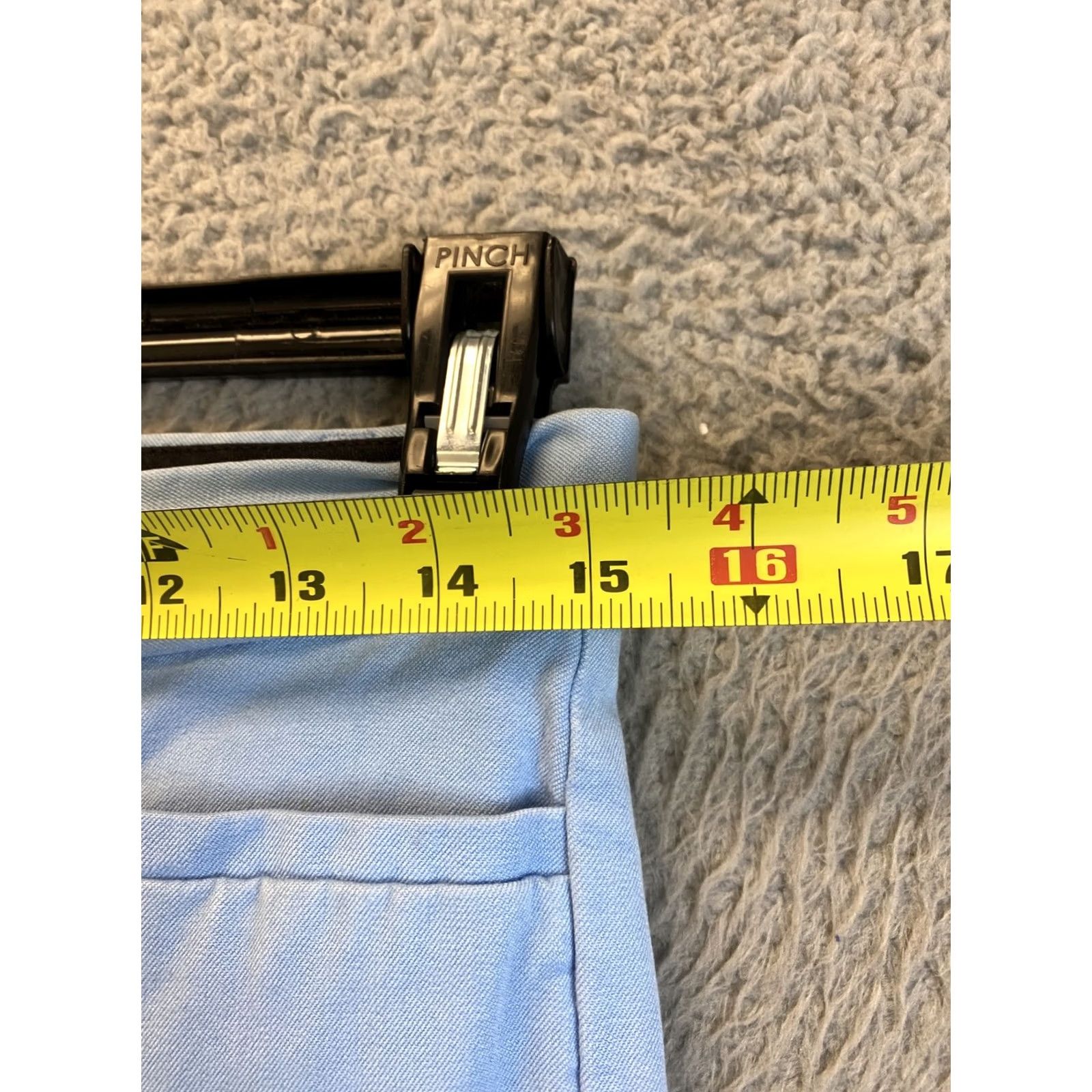 Banana Republic Banana Republic Dress Pants Womens 4 Reg Flat Front Blue 30x24 Regular Straight Zip Fly Band Event 4 Mens? Size 27" / US 4 / IT 40 - 7 Thumbnail