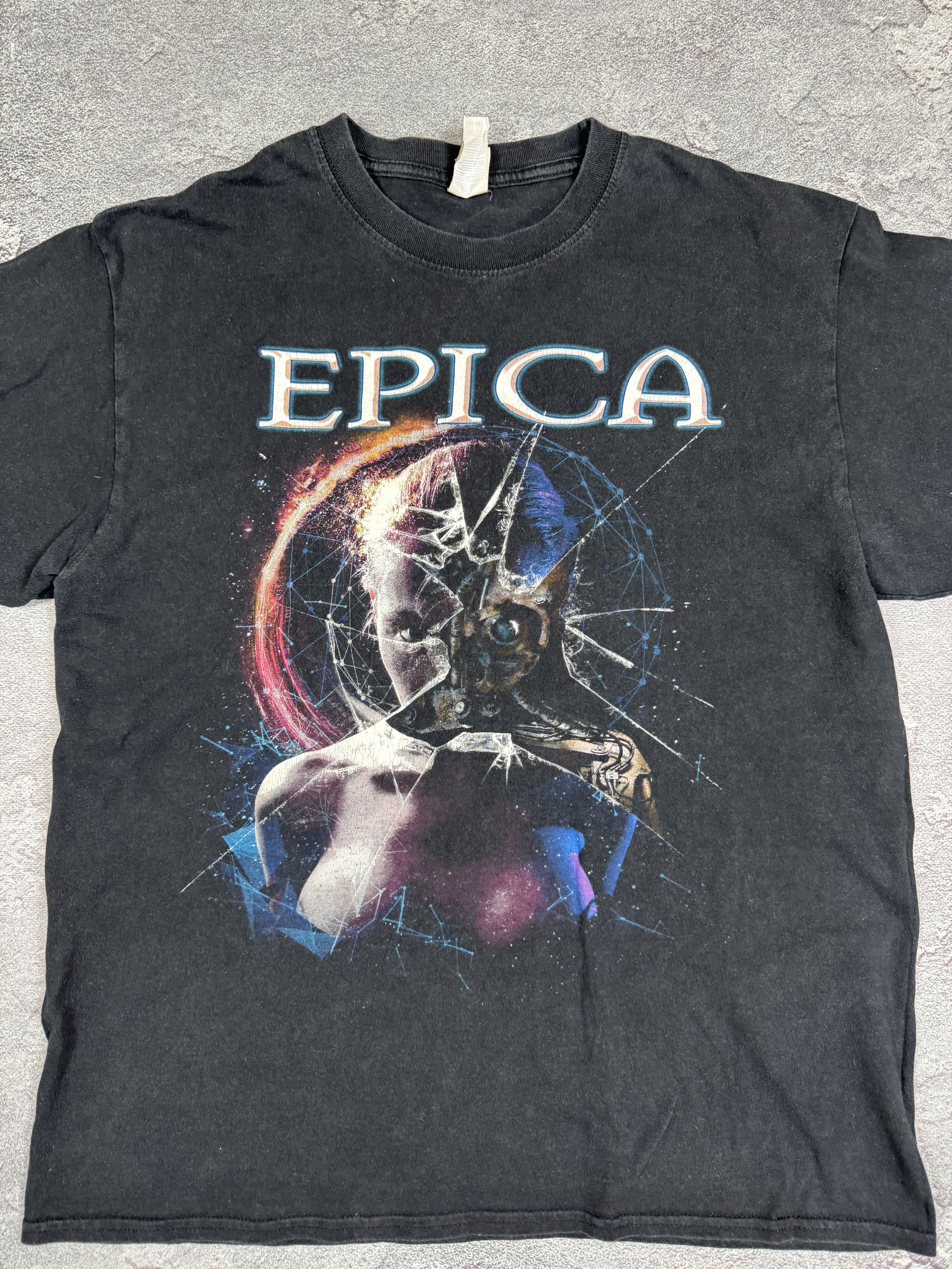 Band Tees VTG 2000s Epica Band Goth T-Shirt Tee Size L Streetwear Size US L / EU 52-54 / 3 - 3 Thumbnail