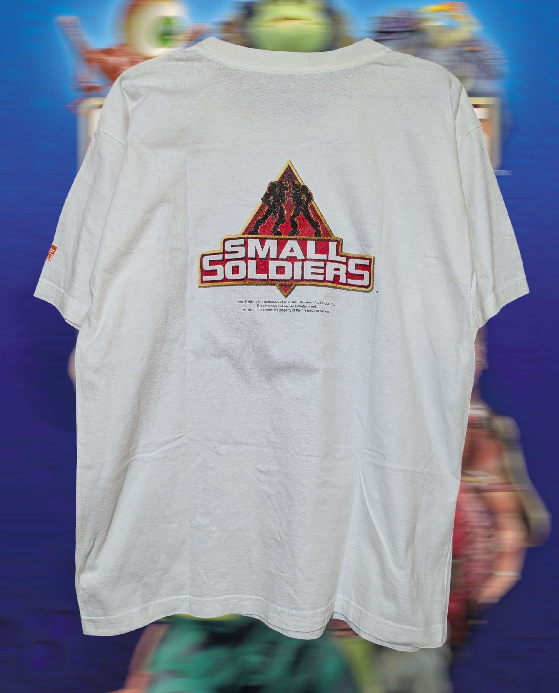 Vintage vintage 90s small soldiers tee Size US L / EU 52-54 / 3 - 1 Thumbnail