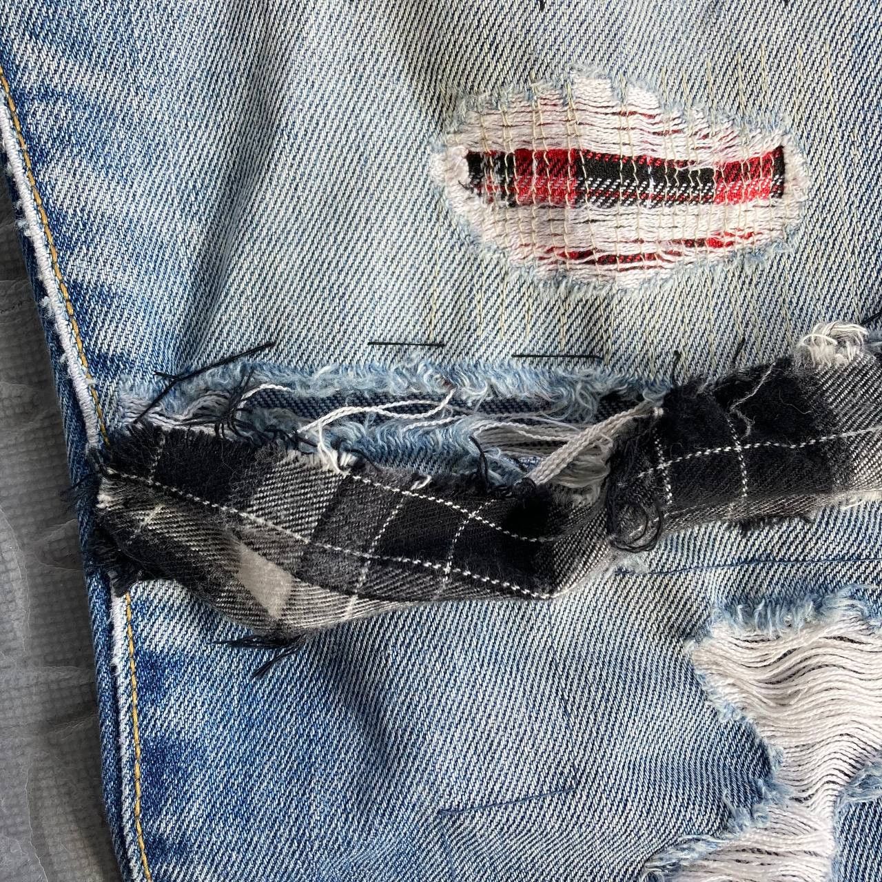 Denim & Supply Ralph Lauren Distressed Rugged Denim Pants Size US 32 / EU 48 - 6 Thumbnail