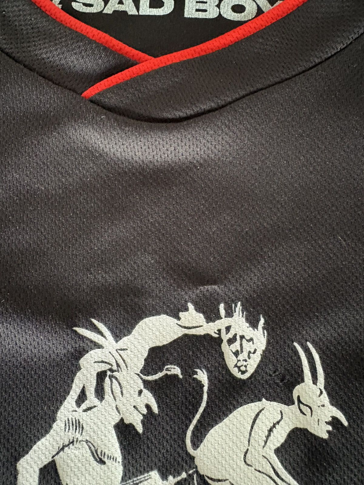Drain Gang × Sad Boys Yung Lean Stranger jersey longsleeve 2018 merch Size US M / EU 48-50 / 2 - 8 Thumbnail