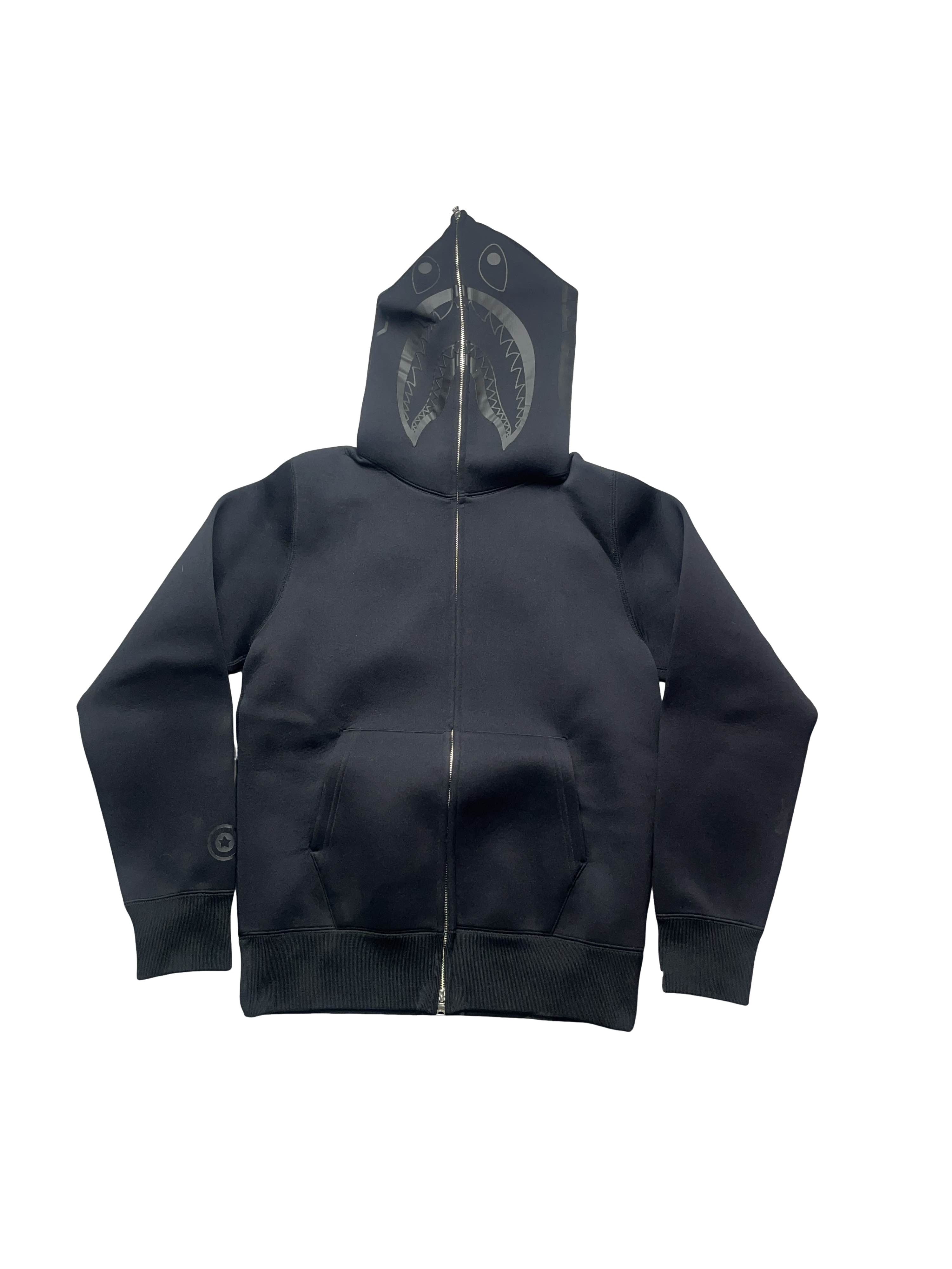 Bape × Neighborhood BAPE × NEIGHBORHOOD Shark full zip Hoodie a