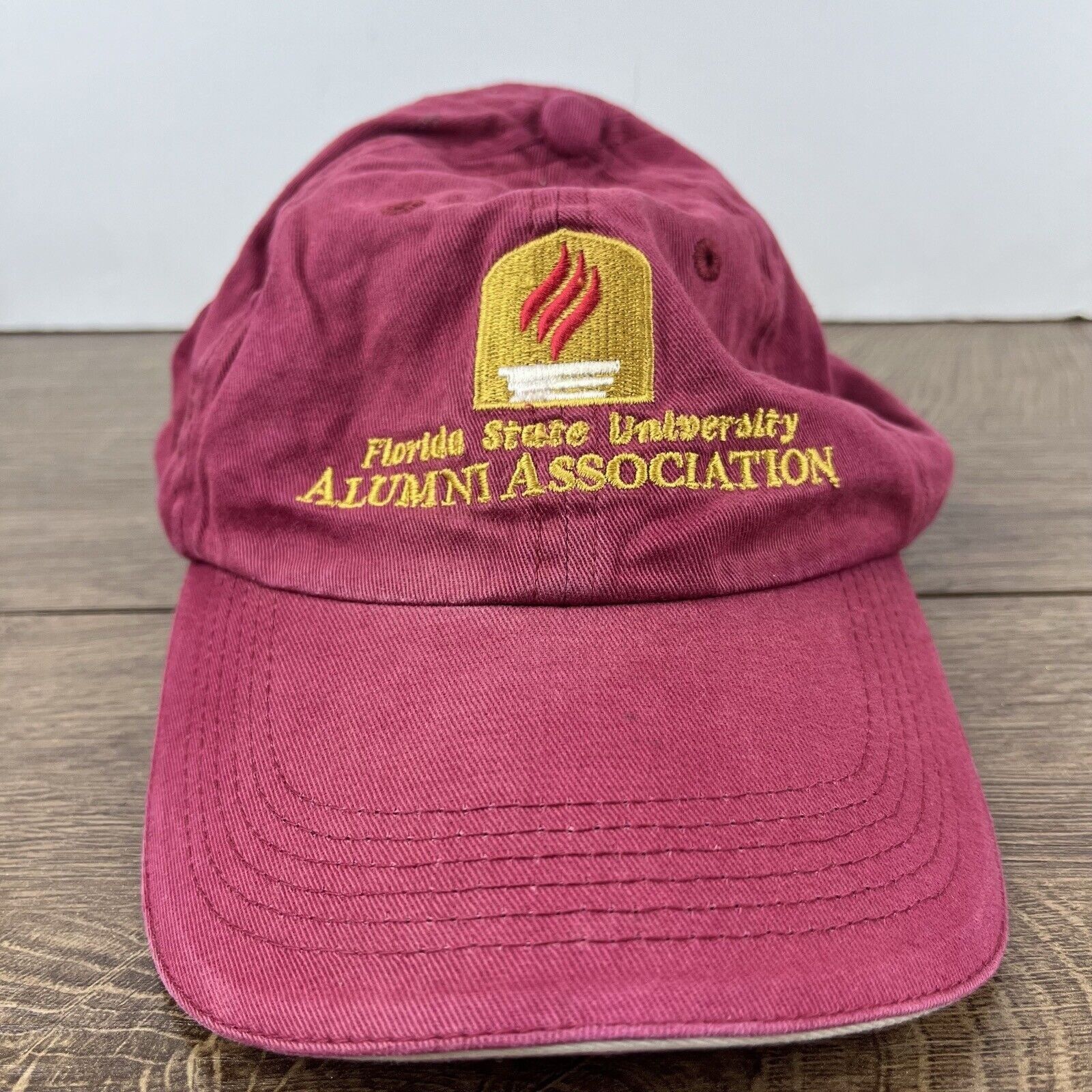 Other Florida State University Hat Alumni Association Hat Red Adju Size ONE SIZE - 3 Thumbnail