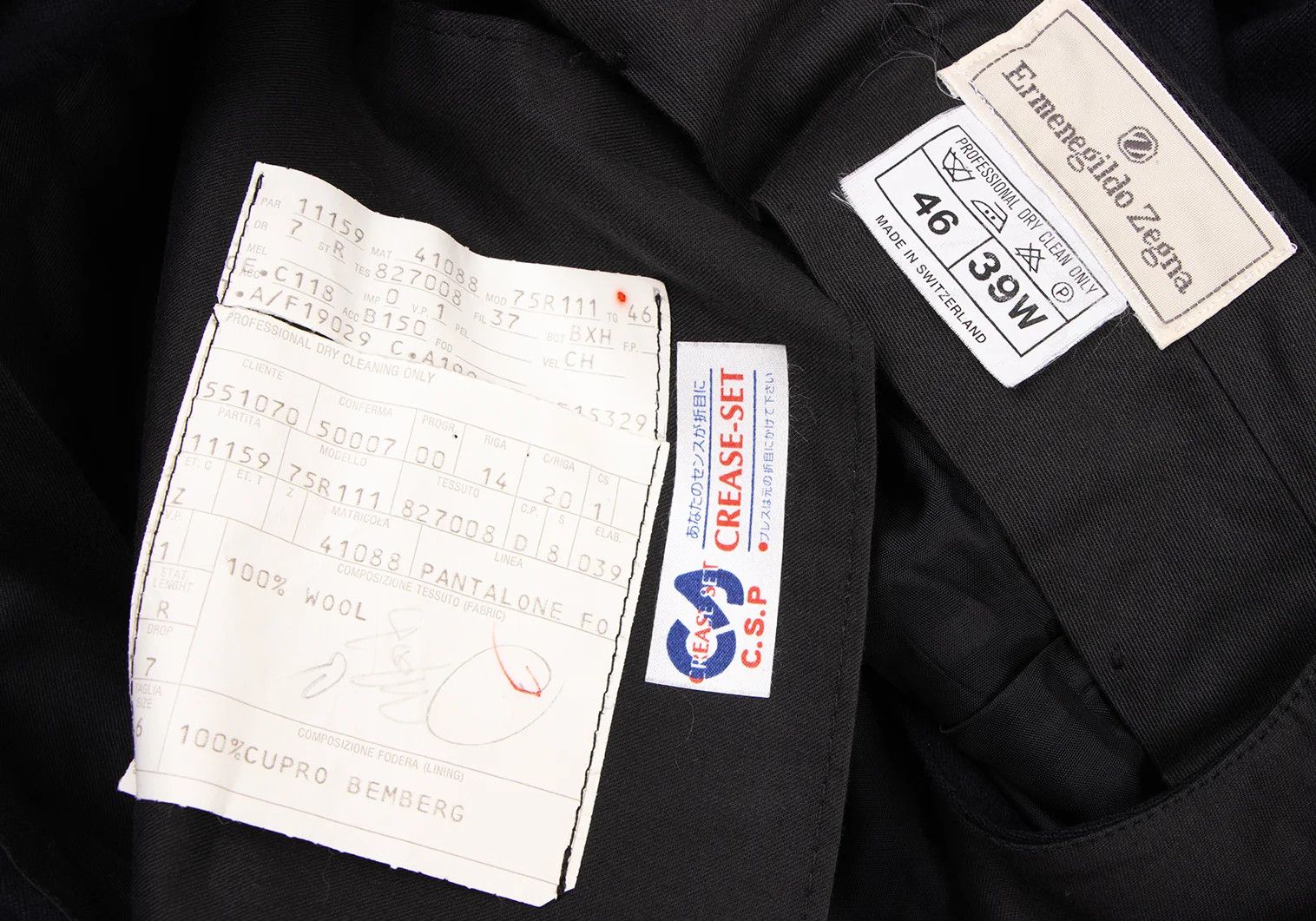 Dries Van Noten Wool Two-Tuck Pants in Navy Size 46 Size US 30 / EU 46 - 13 Thumbnail
