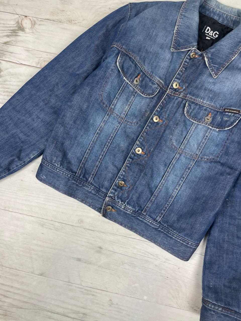 Vintage Dolce Gabbana Denim Jacket Y2K 90s