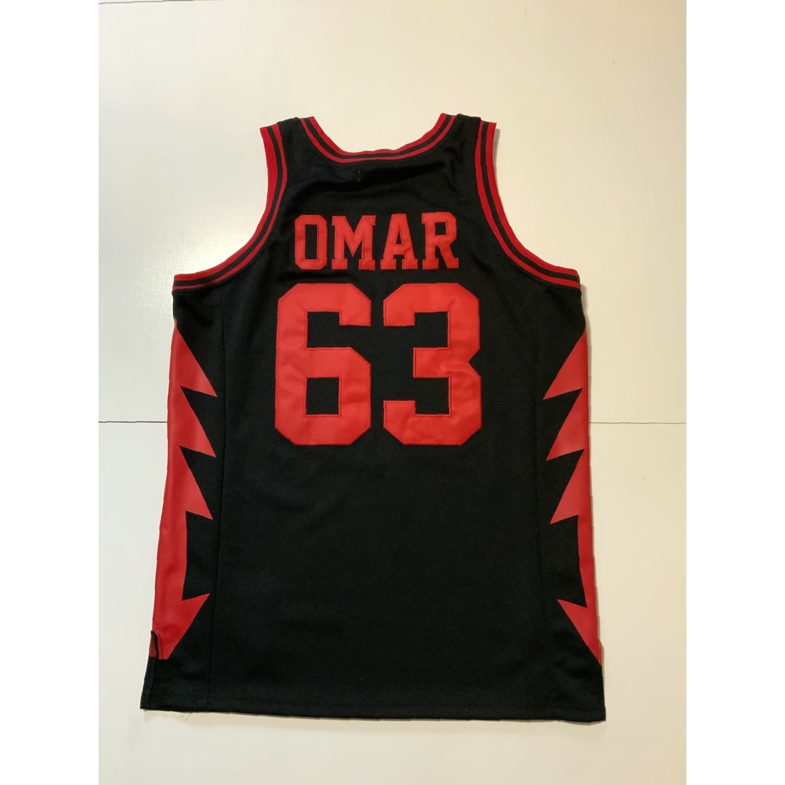 Vintage VINTAGE HeadGear Classics The Wire Omar Devon Little Warriors Basketball Jersey L Adult Black Mens Size US L / EU 52-54 / 3 - 2 Thumbnail